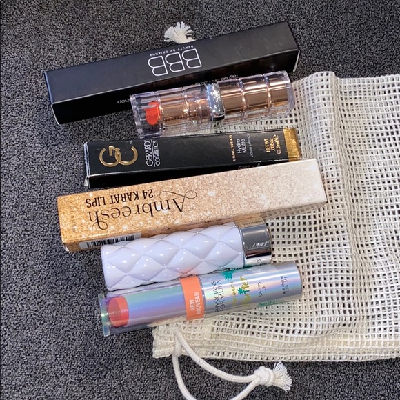 🌟 Orange Lip Bags - Picture 3 of 7